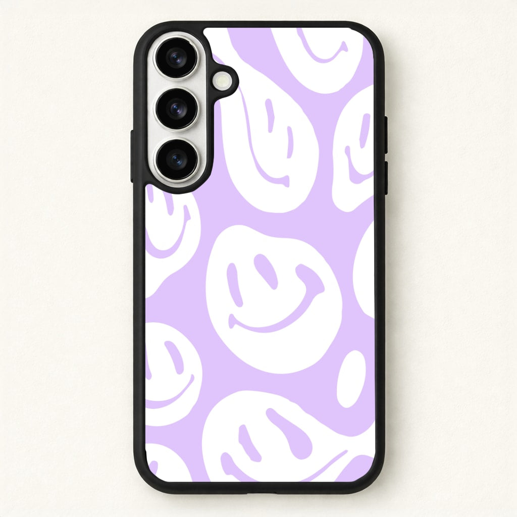 Trippn Smiley - Purple Phone Case for Galaxy S26