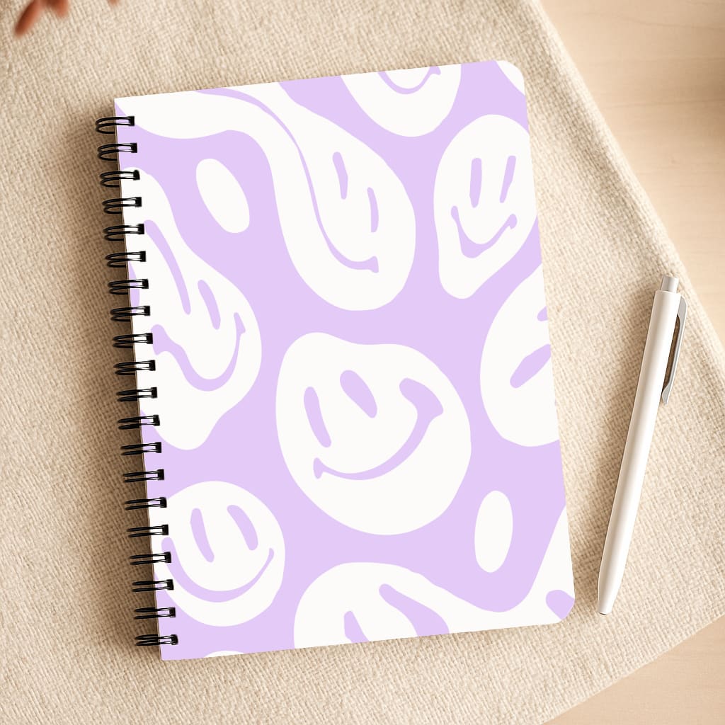 Trippn Smiley - Purple Notepad