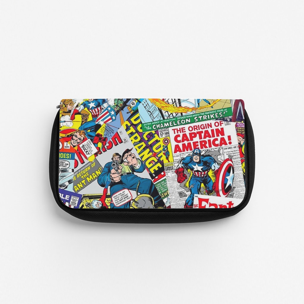 Superhero Comic Comics Pattern Pencil Case
