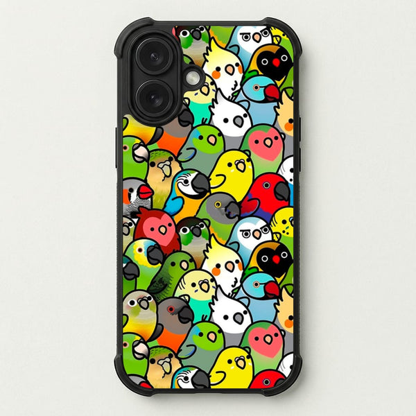 Everybirdy Pattern Phone Case — Bumper case