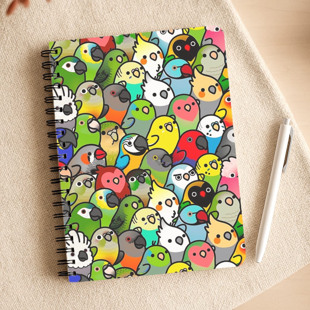 Everybirdy Pattern Notepad