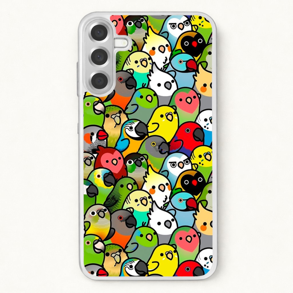 Everybirdy Pattern Phone Case for Galaxy A57