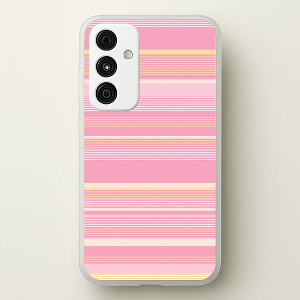 Blush Butter Stripes Phone Case - Galaxy A15 / Standard