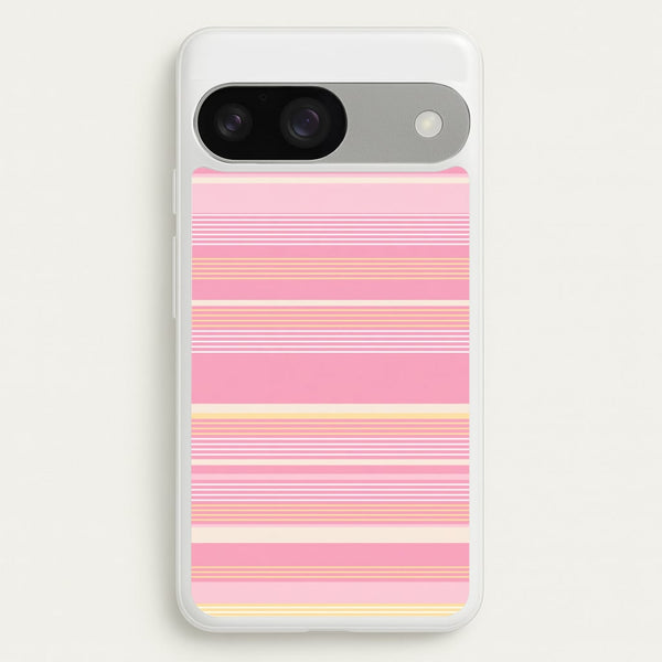 Blush Butter Stripes Phone Case - Google Pixel 9 / 9 Pro / Standard
