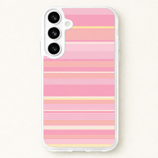 Blush Butter Stripes Phone Case - Galaxy S26 / Standard
