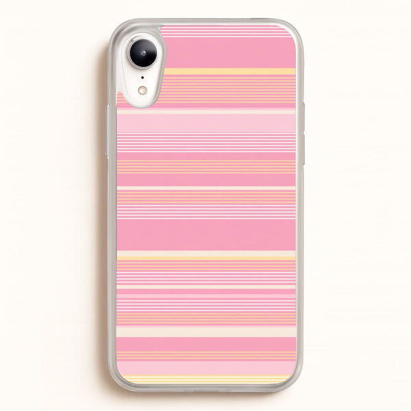 Blush Butter Stripes Phone Case - iPhone XR / Standard