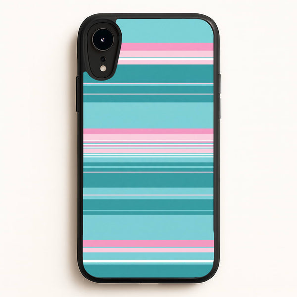 Candy Stripe Blush Phone Case - iPhone XR / Standard