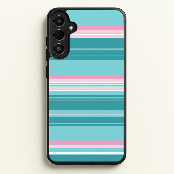 Candy Stripe Blush Phone Case - Galaxy A36 / Standard