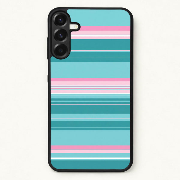 Candy Stripe Blush Phone Case - Galaxy A57 / Standard