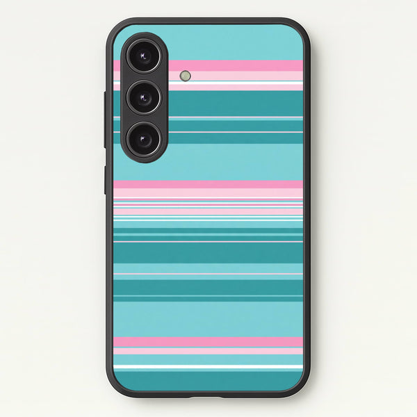 Candy Stripe Blush Phone Case - Galaxy S24 Plus / Standard