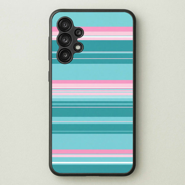 Candy Stripe Blush Phone Case - Galaxy A13 / Standard