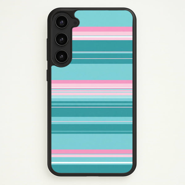 Candy Stripe Blush Phone Case - Galaxy S23 Plus / Standard