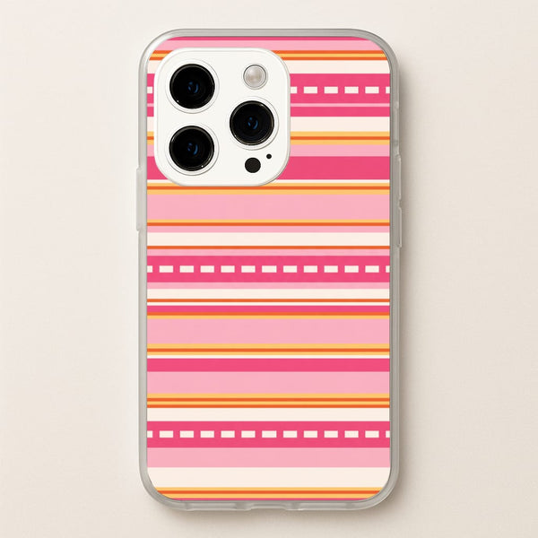 Sunset Stripe Bands Phone Case - iPhone 14 Pro / Standard