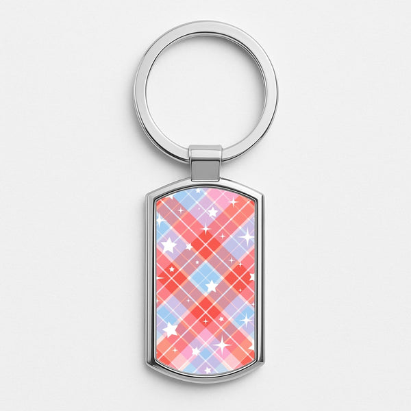 Silver Metal Keyring