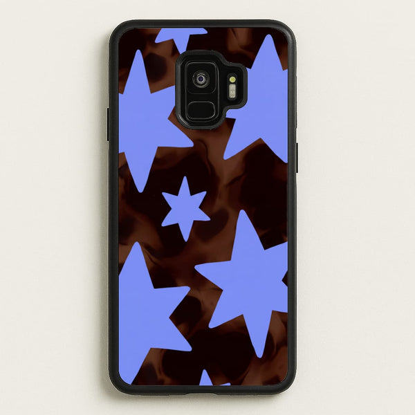 Tortoiseshell Star Scatter Phone Case - Galaxy S9 / Standard