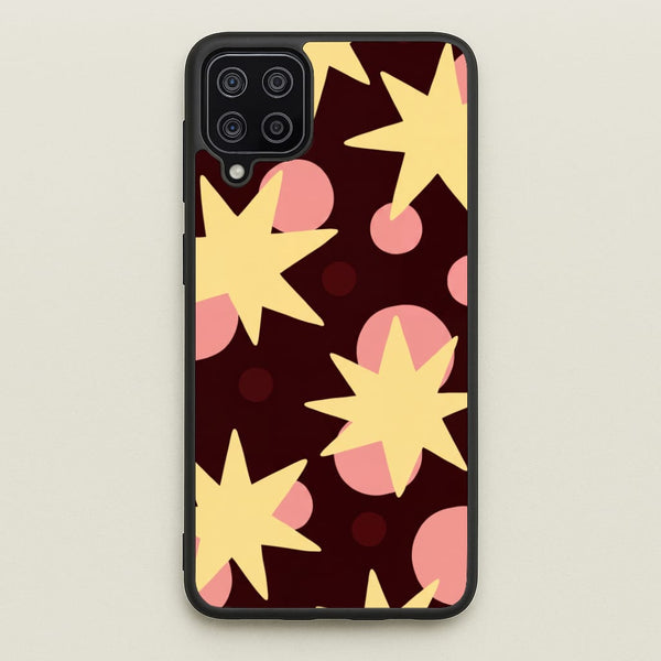 Cherry Stars And Spots Phone Case - Galaxy A12 / Standard
