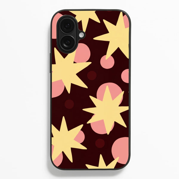 Cherry Stars And Spots Phone Case - iPhone 16 Plus / Standard