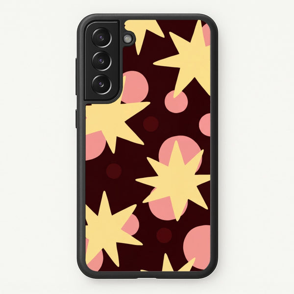 Cherry Stars And Spots Phone Case - Galaxy S21 Plus / Standard