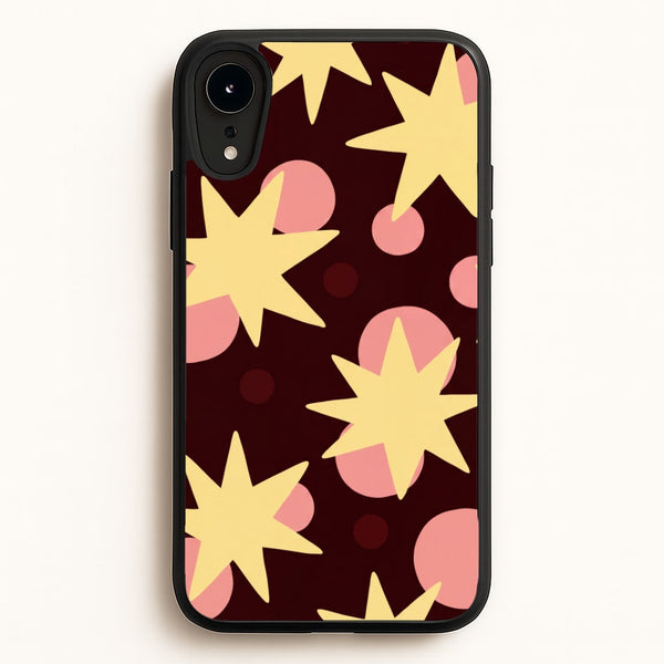 Cherry Stars And Spots Phone Case - iPhone XR / Standard