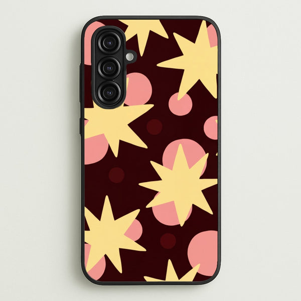 Cherry Stars And Spots Phone Case - Galaxy A16 / Standard