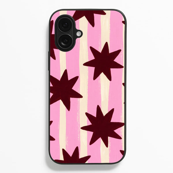 Painted Stripes And Stars Phone Case - iPhone 16 / Standard