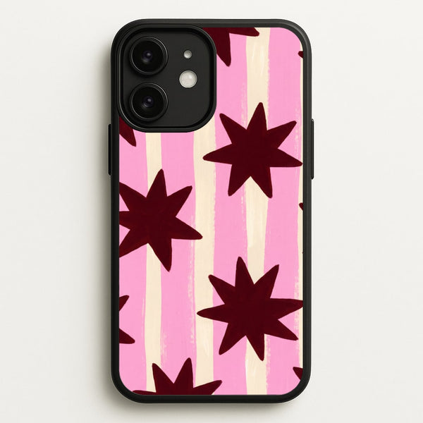 Painted Stripes And Stars Phone Case - iPhone 11 / Standard