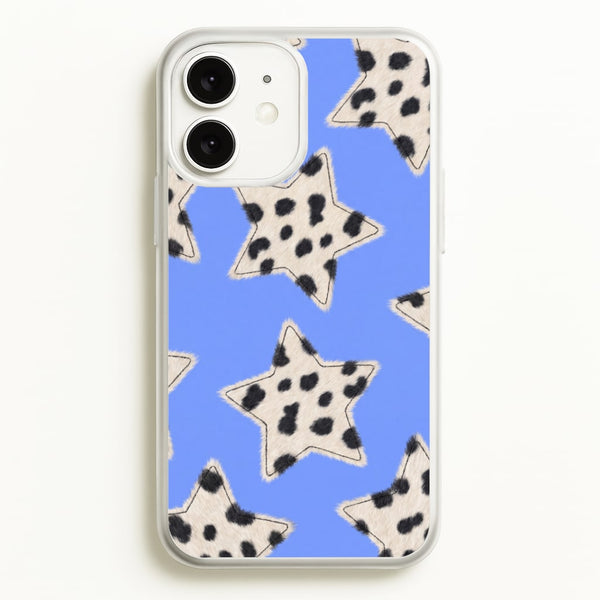 Fuzzy Cow Stars Phone Case - iPhone 11 / Standard
