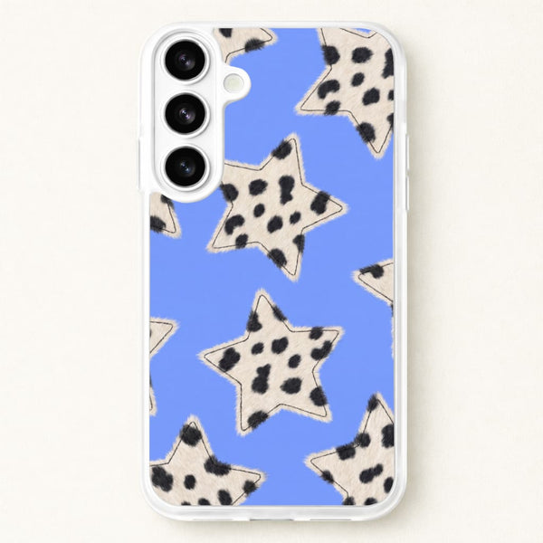 Fuzzy Cow Stars Phone Case - Galaxy S26 / Standard
