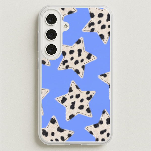 Fuzzy Cow Stars Phone Case - Galaxy S25FE / Standard
