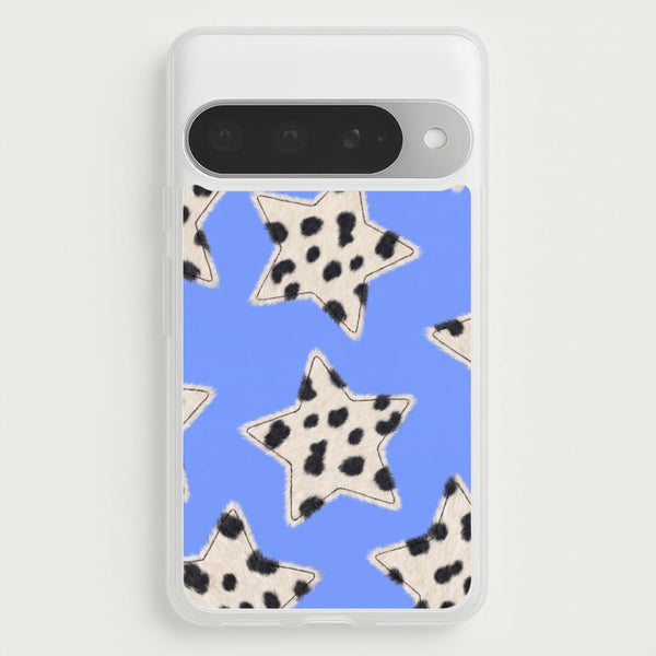 Fuzzy Cow Stars Phone Case - Google Pixel 10 Pro XL / Standard