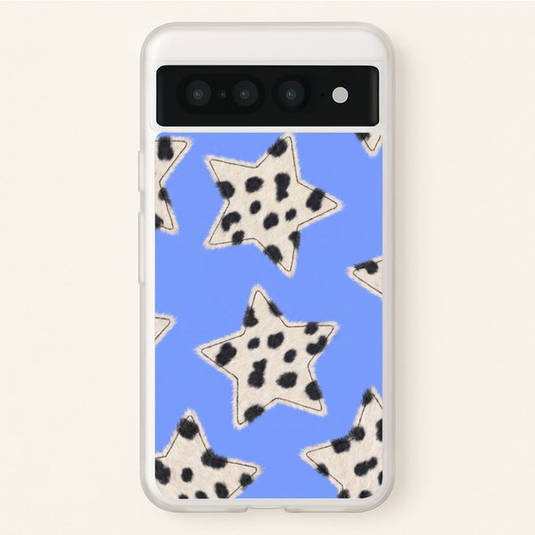 Fuzzy Cow Stars Phone Case - Google Pixel 7 Pro / Standard