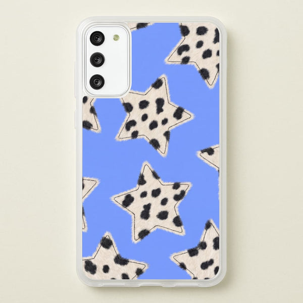 Fuzzy Cow Stars Phone Case - Galaxy S20 / Standard