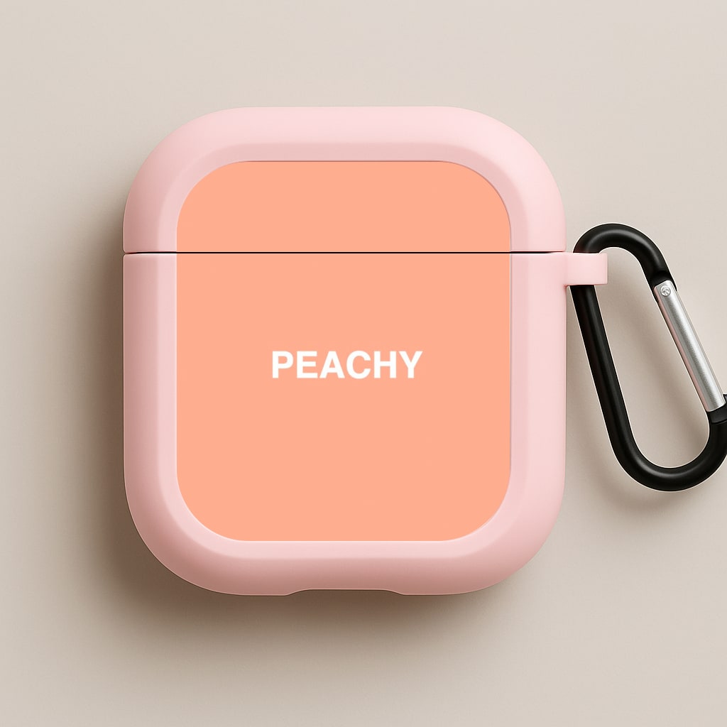 Peachy Pink AirPods Case