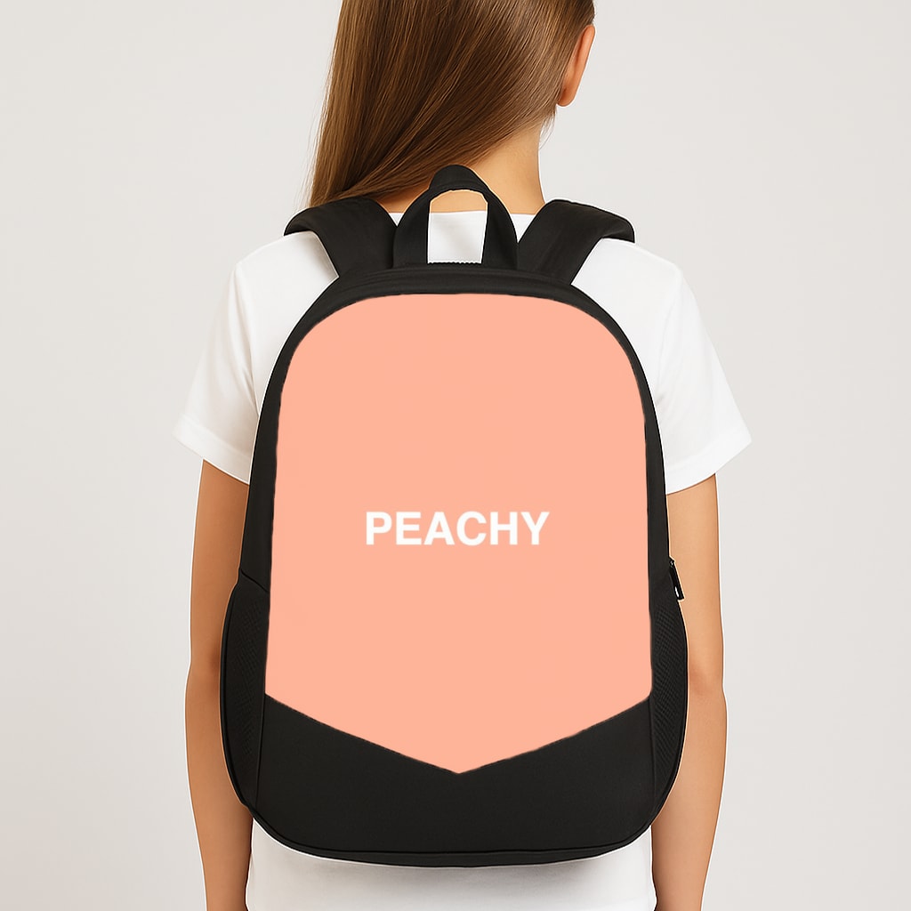 Peachy Large School Bag