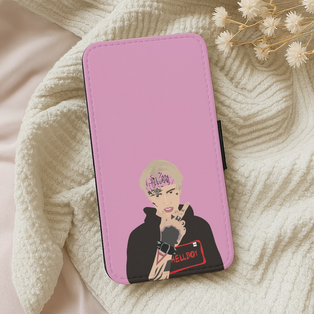 Pink Bandana - Peep Wallet Phone Case