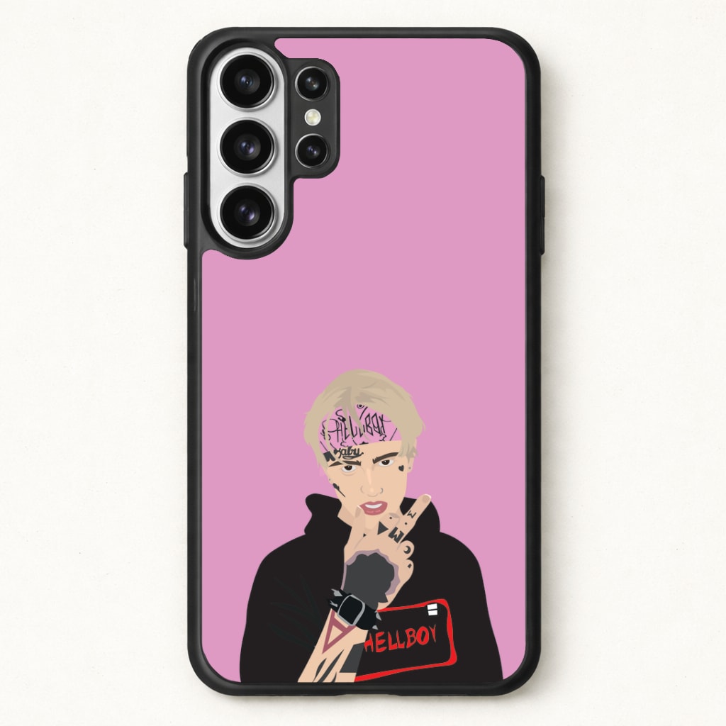 Pink Bandana - Peep Phone Case for Galaxy S26 Ultra