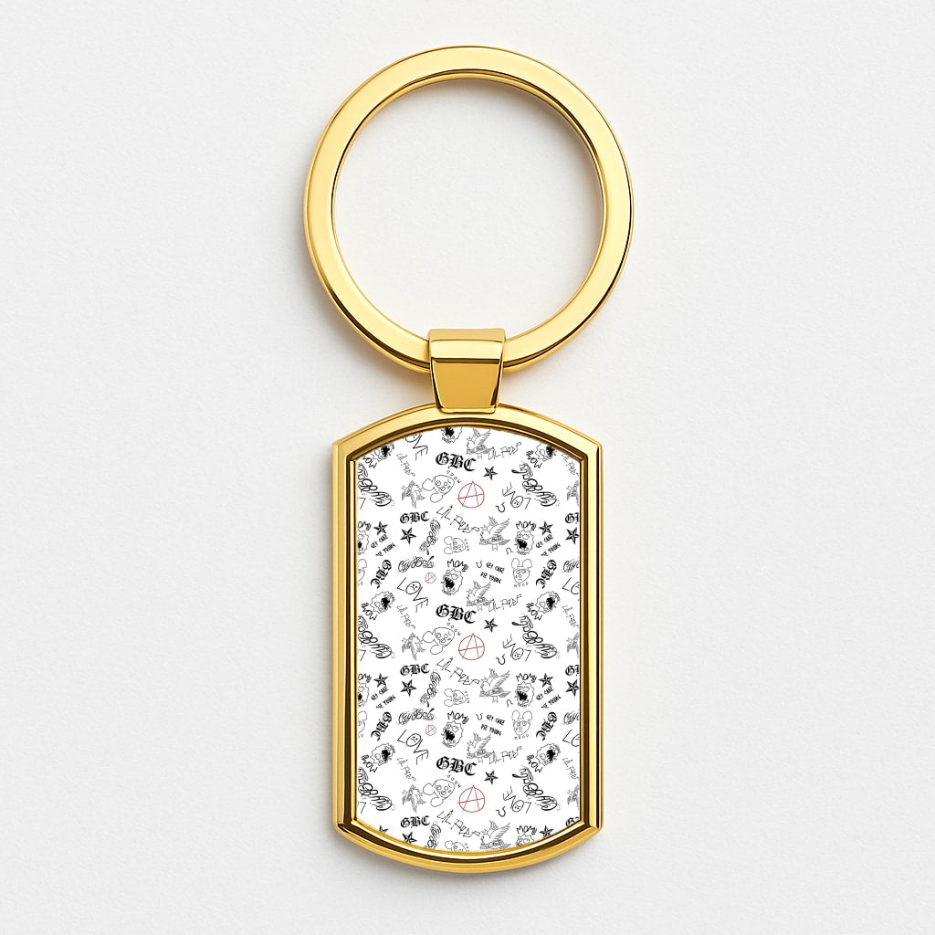 Tattoos - Peep Luxury Keyring