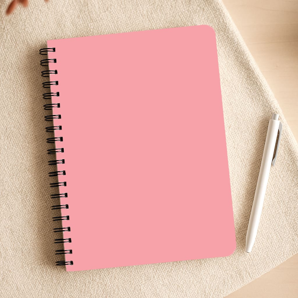 Diagonal Personalised Notepad