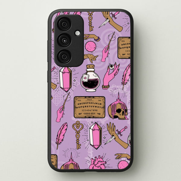 Pink Occult Talismans Phone Case - Galaxy A55 / Standard