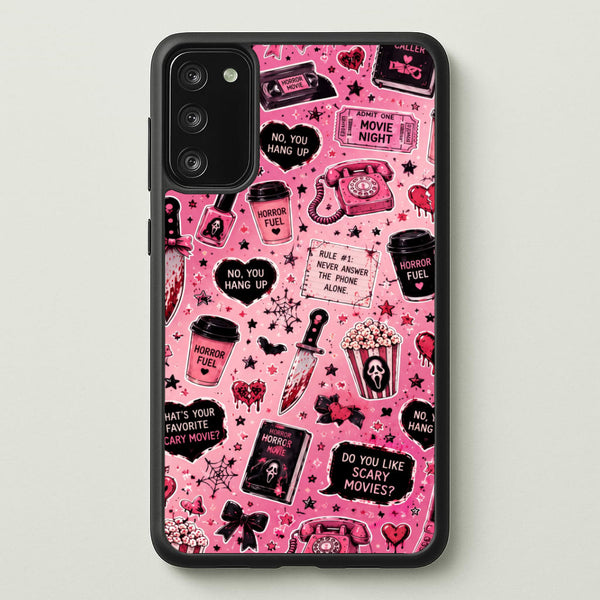 Horror Movie Pink Pattern Phone Case - Galaxy S20 / Standard