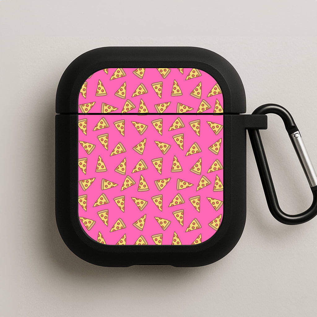 Pizza Pattern AirPods Case