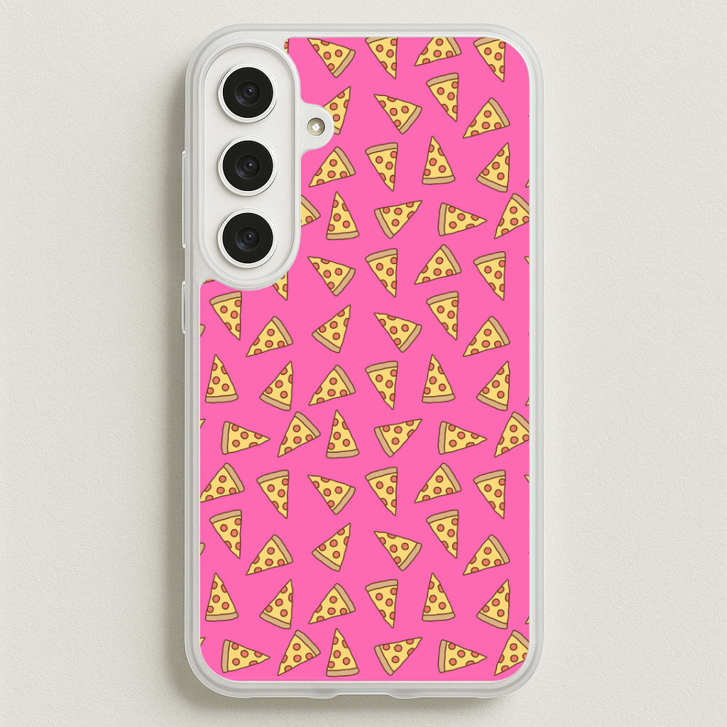 Pizza Pattern Phone Case for Galaxy S25FE