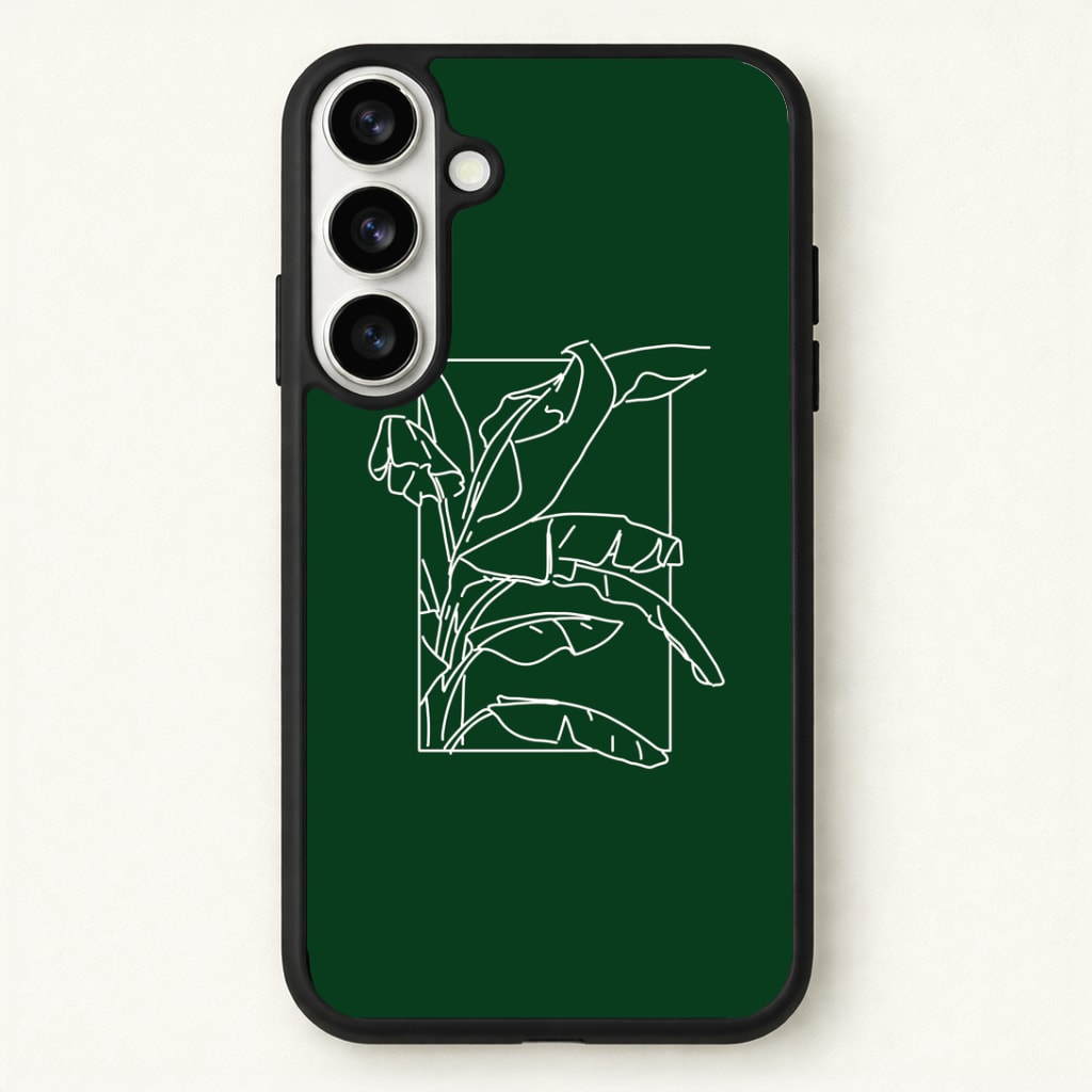 Green Leaf - Foliage Phone Case for Galaxy S26