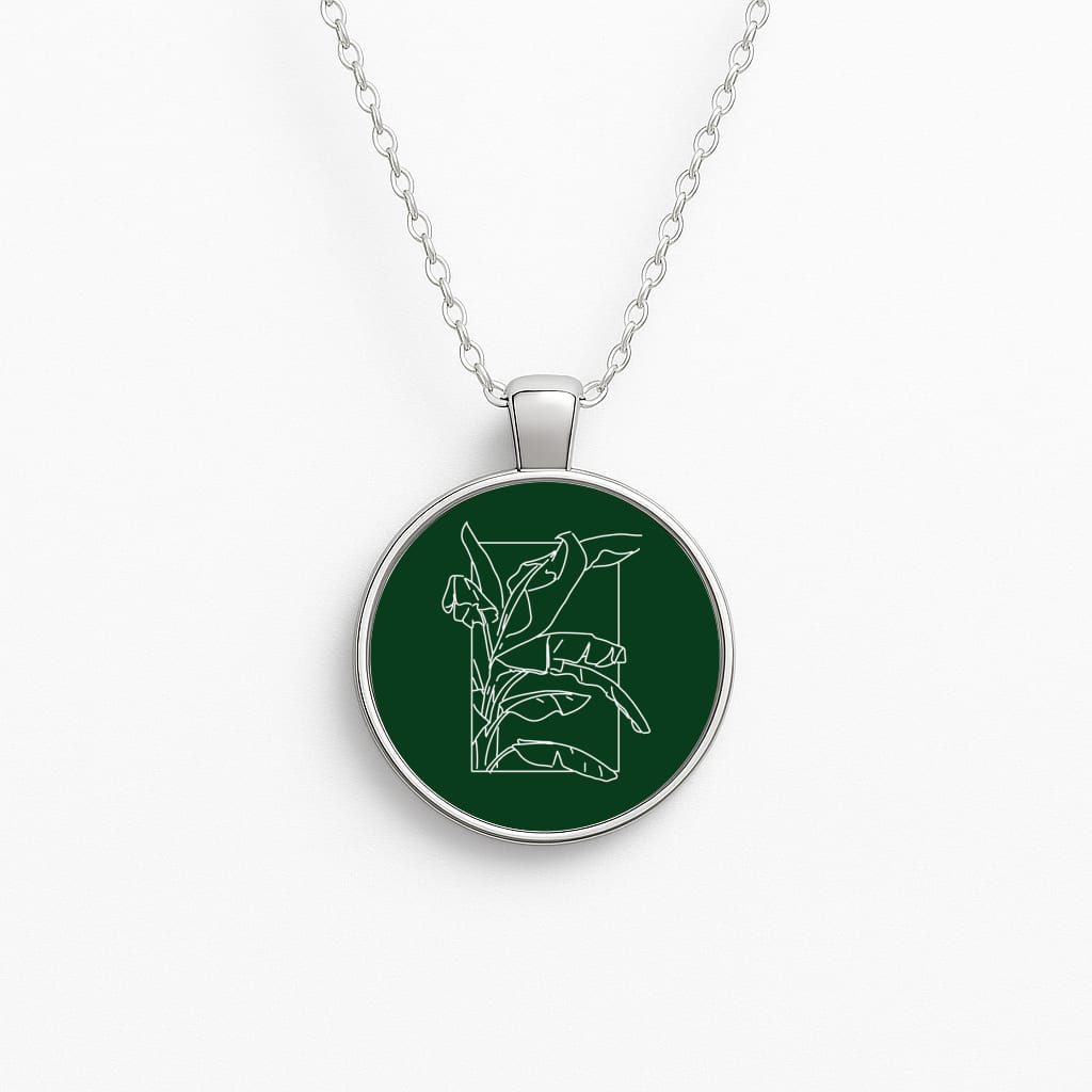 Green Leaf - Foliage Necklace