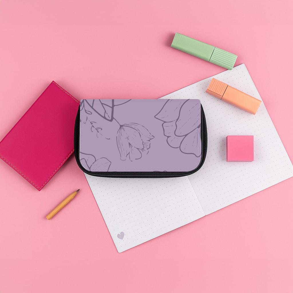 Tulips - Foliage Pencil Case