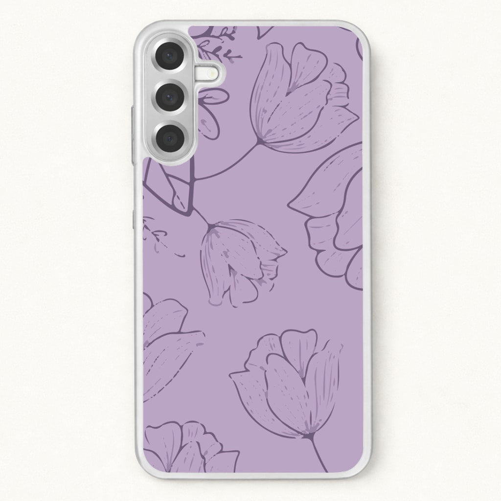 Tulips - Foliage Phone Case for Galaxy A57