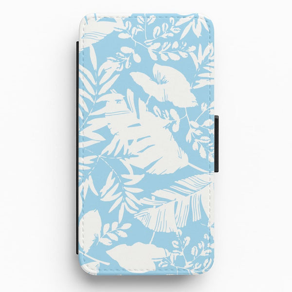 Leaf Pattern - Foliage Flip / Wallet Phone Case