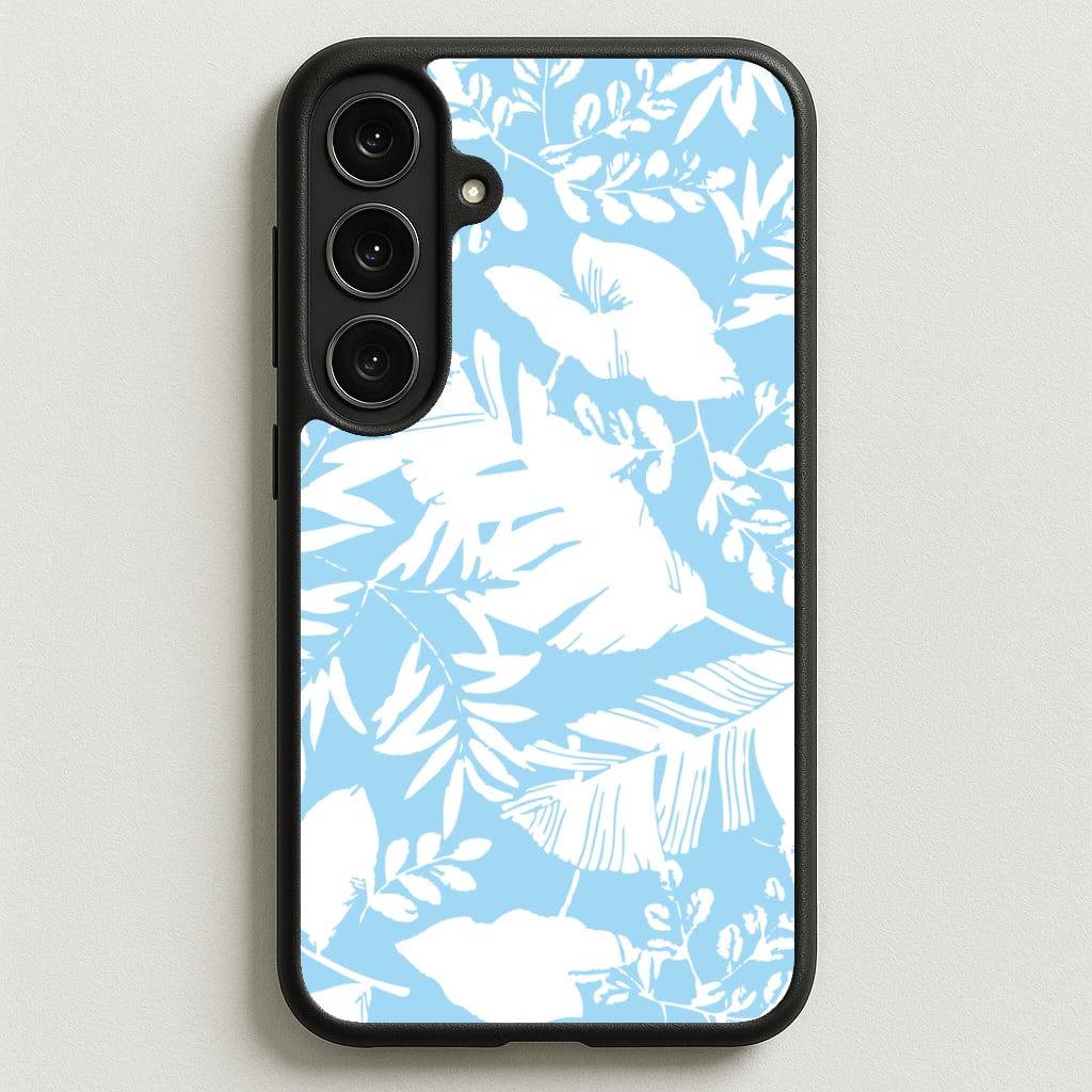Leaf Pattern - Foliage Phone Case for Galaxy S25FE