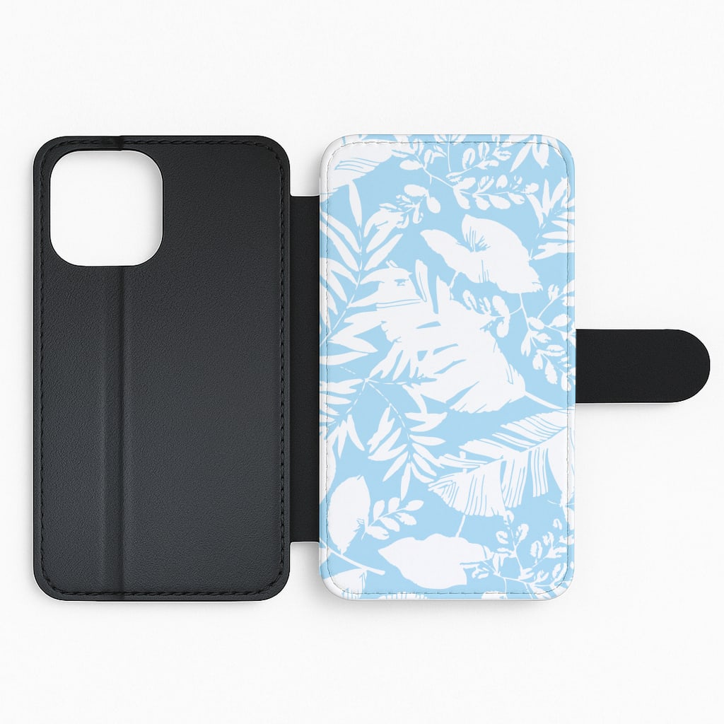 Leaf Pattern - Foliage Flip Phone Case