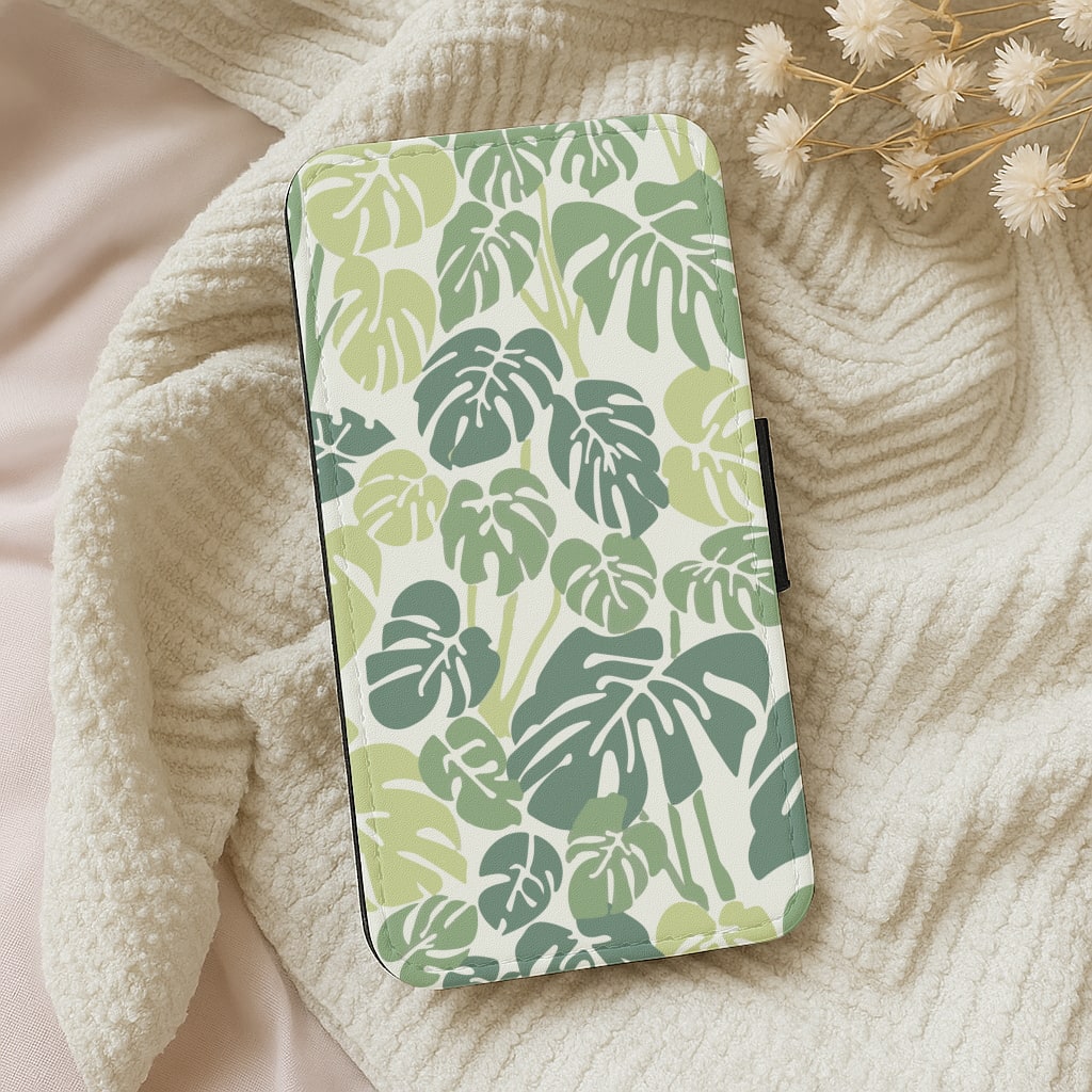Palm - Foliage Wallet Phone Case